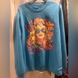 Dolly sweatshirt from Dollywood.
Unique sweatshirt 
Worn 1x